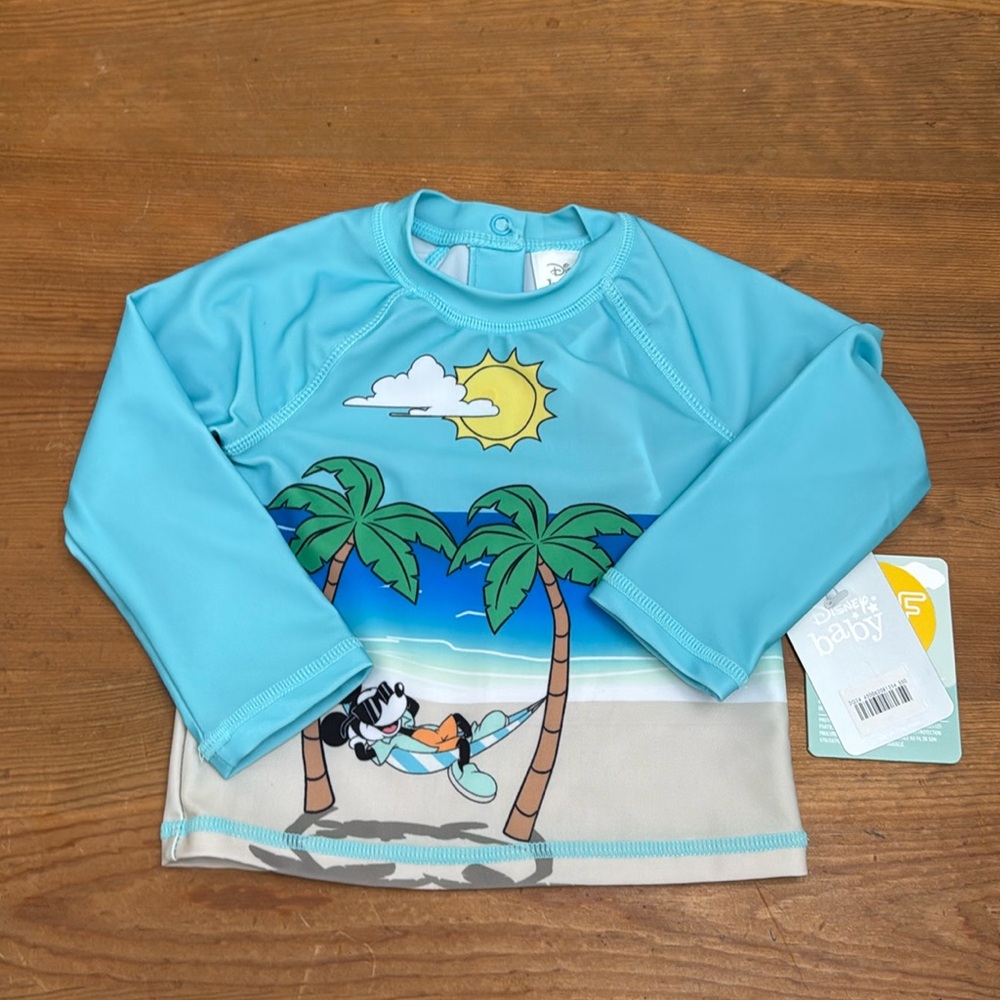 Disney Baby Rashguard 12M-18M